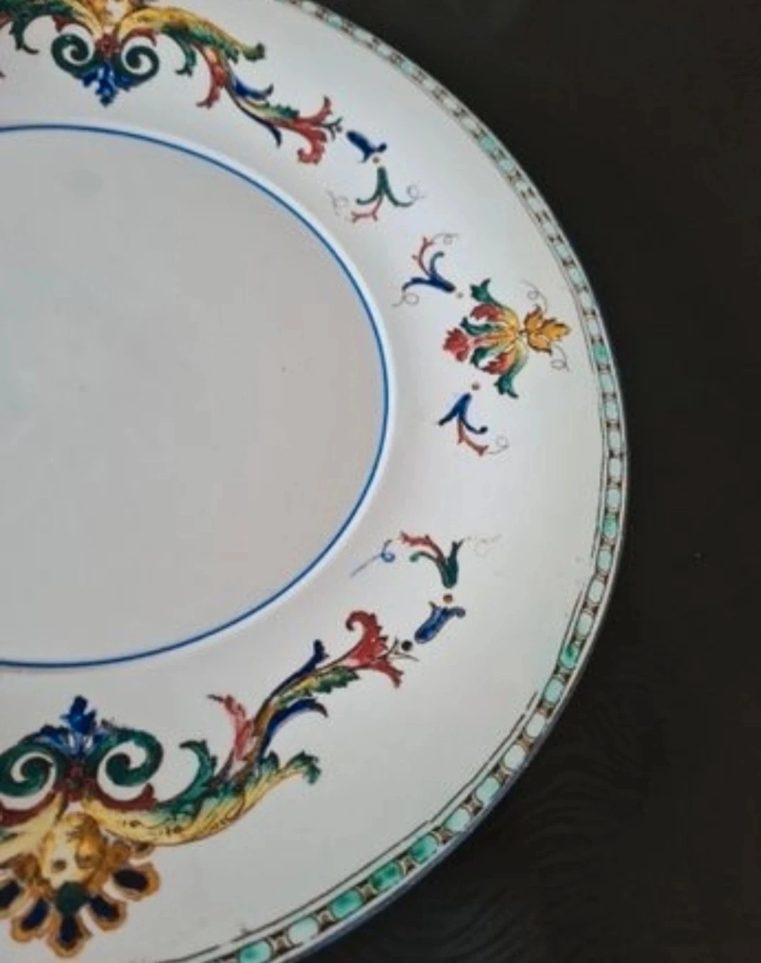 Schotel Assiette Gien Renaissance – photo 4